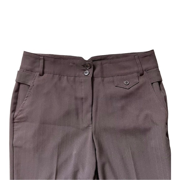 Jessica High Waisted Straight Black Pants with Nice Details (Wardrobe Essential) - Picture 3 of 10